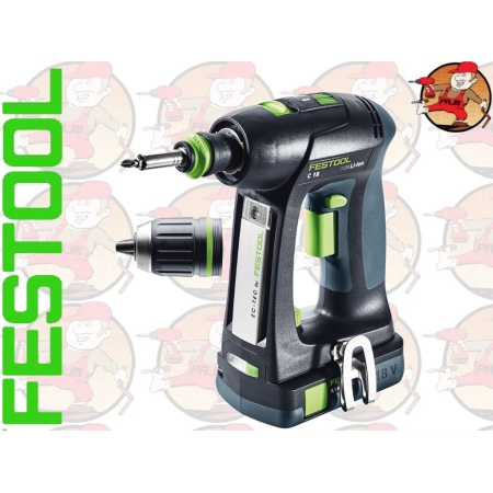 C18Li3,1-Compact Akumulatorowa wiertarko-wkrętarka Festool C 18 Li 3,1-Compact nr. 574921